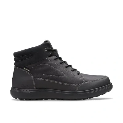 Immagine di Clarks Mapstone Higtx, Stivali alla Moda Uomo, Nero Wlined Lea, 40 EU