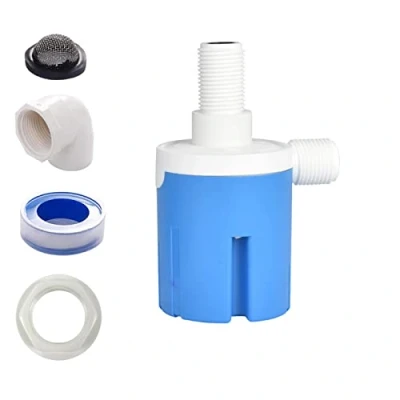 Immagine di valvola di controllo del livello dell&#039;acqua della a galleggiante automatica parte superiore interna da 1/2 &quot;, utilizzata in piscine, vasche per bestiame, acquacoltura, acquari (JYNS 15)