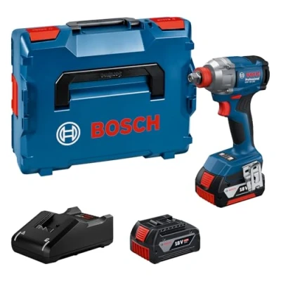 Immagine di Bosch Professional GDX 18V 285 06019N2102 Avvitatore ad impulsi a batteria Nm 18 V Quantità di batterie ricaricabili incluse 2 4.0 Ah