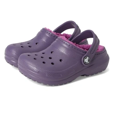 Immagine di Crocs Classic Lined Clog T Unisex Bambini e ragazzi, Nightshade, 27/28 EU