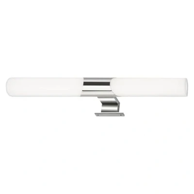 Immagine di BRILONER lampada a LED specchio per il bagno, IP44, colore della luce bianco neutro, 12W, cromo, 47 cm