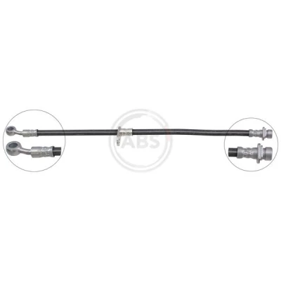 Immagine di A.B.S. SL 5010 Tubi Freno 430 INN M10x 1.0 HONDA: Prelude V