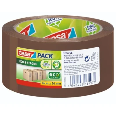 Immagine di tesa ECO &amp; STRONG 58154 00000 00 Nastro da imballo tesapack® Marrone (L x L) 66 m 50 mm 1 pz.