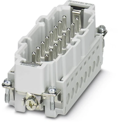 Immagine di Inserto maschio HC B 1648238 Phoenix Contact 16 + PE A vite 1 pz.