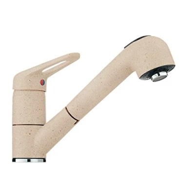 Immagine di Franke 1150030732 740 Rubinetto Ad Alta Pressione Con Doccetta Estraibile, Beige