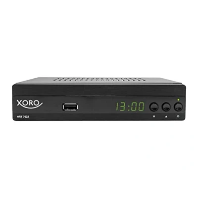 Immagine di Decoder Digitale Terrestre XORO HRT 7622 NP Con La Nuova Tecnologia DVB T2 H.265 Hevc 10 bit