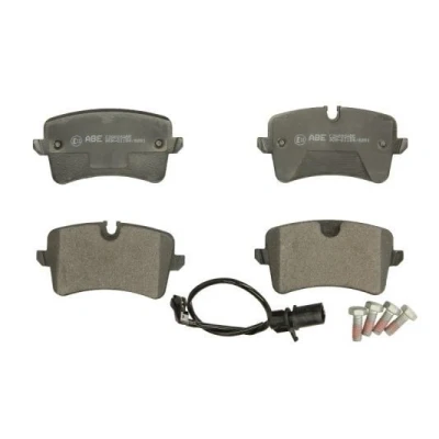 Immagine di ABE C2A006ABE Kit pastiglie freno Assale posteriore con segnalatore acustico usura AUDI: A4 B9 Avant, A6 C6 A7 Sportback