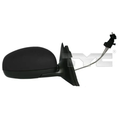 Immagine di Specchio retrovisore esterno Tyc 332 0031 Dx Regolazione:comando cavo flessibile, convesso SKODA: Fabia 2