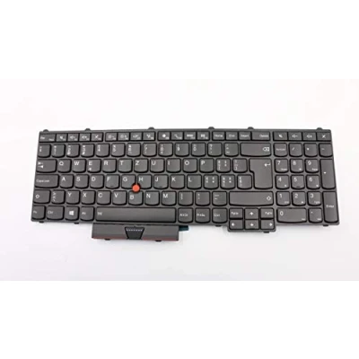 Immagine di Sostituzione della Tastiera Svizzero retroilluminata per Lenovo Thinkpad P50 P70 P51 P71