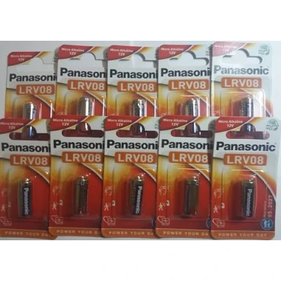 Immagine di CELL Panasonic da 23A A23 LRV08 POWER Set di 10 pile alcaline
