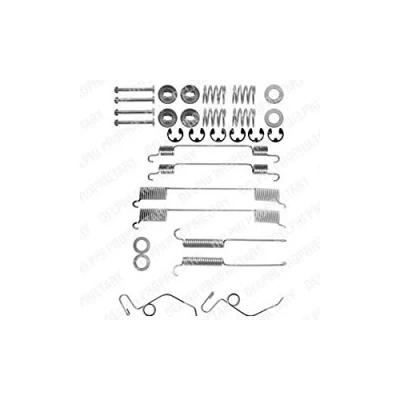 Immagine di DELPHI LY1168 Kit accessori, Ganasce freno FORD: Transit Mk3 Camion pianale/Telaio, Van, Bus
