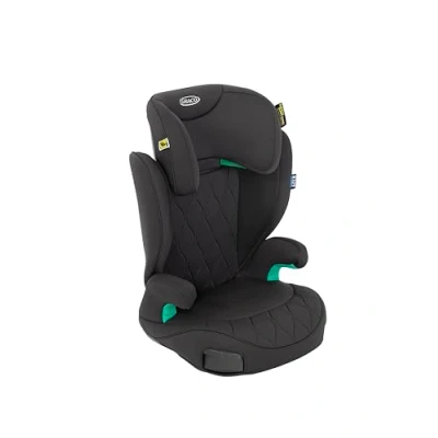 Immagine di GRACO Affix i Size R129 Rialzo con schienale alto ISOFIX, da 100 a 150 cm (da 3,5 12 anni circa), colore Midnight