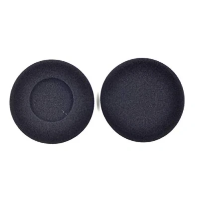 Immagine di cuscinetti auricolari di ricambio per GRADO SR60/SR80/SR125/SR225/M1/M2, design ergonomico, in materiale spugnoso, neri