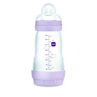 Immagine di MAM Biberon Anticocoliche, 2 4 mesi, 260 ml, con tettarella a flusso medio in silicone, facile da accettare, autosterilizzabile, pulire, Easy Start Anti Colic, rosa opaco, confezione 1