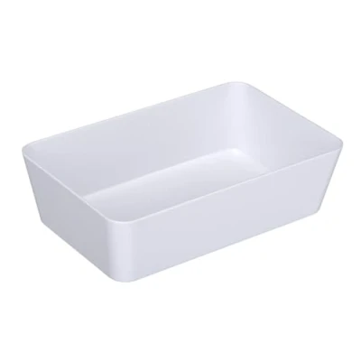 Immagine di WENKO Contenitore Candy Bianco largo Mensola da bagno