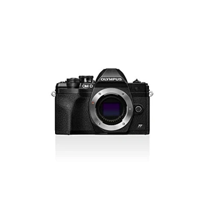 Immagine di Fotocamera Olympus OM D E M10 Mark IV con sistema Micro Quattro Terzi Olympus, sensore da 20 MP, schermo LCD per selfie, mirino elettronico, video 4K, potente messa a fuoco automatica, Wi Fi, nero