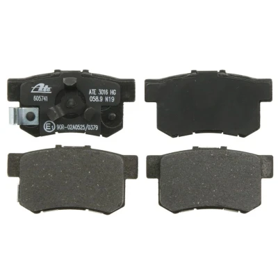 Immagine di ATE 13.0460 5741.2 Kit pastiglie freno con segnalatore acustico usura lamierino anticigolío accessori HONDA: CR V 2, ACCORD 8 Kombi,