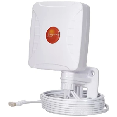 Immagine di Poynting XPOL 1 V2 5G 3dBi Antenna per esterni omnidirezionale LTE 2x2 MIMO polarizzata incrociata, bianca