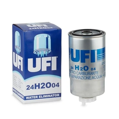 Immagine di UFI Filters, Filtro Gasolio 24.H2O.04, Carburante per Ricambio, Adatto ad Auto, Applicabile su Diversi Modelli come Alfa Romeo, Fiat e lancia