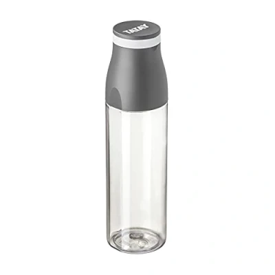 Immagine di TATAY Bottiglia Urban Drink 650 ml, Ermetico, Tritan, Senza BPA, Resistente alla rottura, Non lascia sapore o odore, Lavabile in lavastoviglie e Adatto al microonde. Colore Grigio