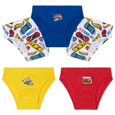 Immagine di Hot Wheels Mutande Ragazzo, Comodo e Traspirante 100% Cotone Intimo Bambino (Multicolore, 7 8 Anni)