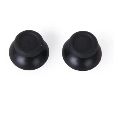 Immagine di 2pz Tappi joystick Per Sony PS4 Controller Gommini Thumbstick In Plastica Colore Nero