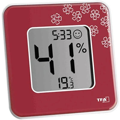 Immagine di TFA Dostmann Style Termoigrometro Rosso
