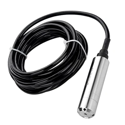 Immagine di Ftvogue Sensore di Livello dell&#039;Acqua Liquido Trasmettitore Tipo Throw in DC 24V 4 20mA per la rilevazione della profondità Gamma 0 5m