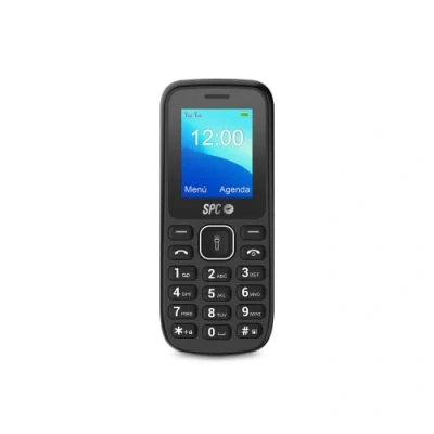 Immagine di SPC Talk Telefono Cellulare Facile da Usare, Schermo 1,8, Grande Batteria 800 mAh, Radio FM, Dual SIM, Torcia e Fotocamera Posteriore Colore Nero, Lingue: EN, ES PT