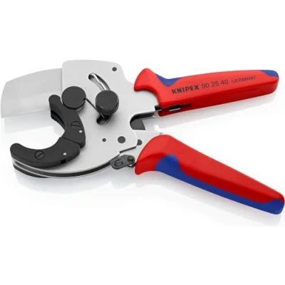 Immagine di Knipex Tagliatubi per tubi di plastica ad elevato spessore rivestiti in materiale biicomponente 210 mm 90 25 40