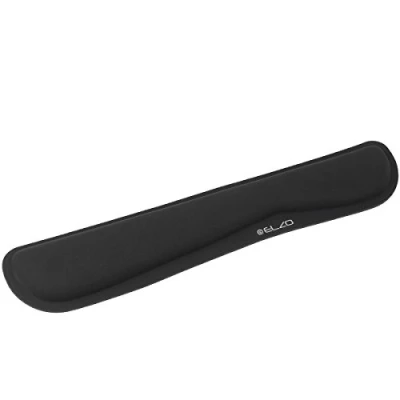 Immagine di ELZO Poggiapolsi per Tastiera con Memory Foam, Wrist Rest Cuscinetto di Supporto Palmi e Polsi Computer Portatile, Notebook, Mac Book, PC Computer, Nero
