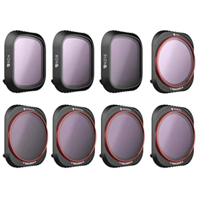 Immagine di Freewell Tutto il giorno Serie 4K 8Pack ND4, ND8, ND16, CPL, ND8/PL, ND16/PL, ND32/PL, ND64/PL Camera Lens Filters Compatibile con Mavic 2 Pro Drone
