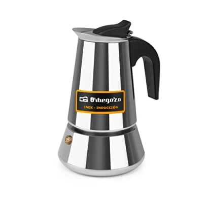 Immagine di Orbegozo KFI 460 Caffettiera, Metallo, Argento, 4 Tazas