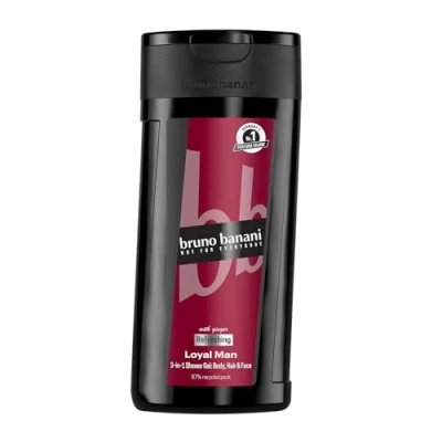 Immagine di bruno banani Loyal Man Shower Gel 250 ml, versione 2024