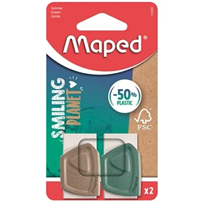 Immagine di MAPED BL2 GOMMA SMILING PLANET