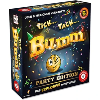 Immagine di Piatnik Gioco da Tavolo “Tick Tack Bumm (Lingua Tedesca)