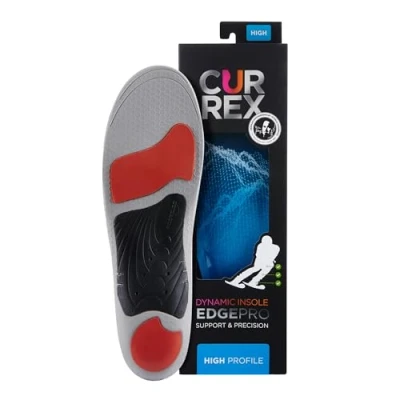 Immagine di Currex Sottopiede EdgePro la vostra nuova dimensione dell&#039;intaglio. Soletta dinamica per lo sci, sci di fondo o snowboard.
