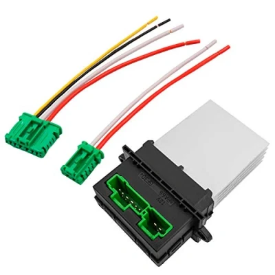 Immagine di YAOPEI Resistenza Motore Ventilatore + Cablaggio Spina per 107 207 607 C2 C3 C5 Twingo Scenic Megane 7701048390 7701207718 6441L2 6441.L2