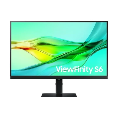 Immagine di SAMSUNG Schermo PC ViewFinity S60UD da 27&quot;, 100 Hz, pannello IPS, QHD (2560 x 1440), 5ms, Auto Source Switch +, KVM Switch, Daisy Chain, USB C (90 W), HDMI (2.0), Display Port (1.4), (3.0)