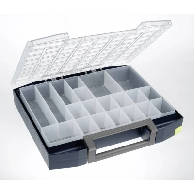 Immagine di raaco Cimco Werkzeuge Universale Valigetta per minuteria (L x L A) 401 465 78 mm Scomparti: 18 Contenuto 1 pz.