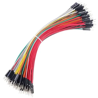Immagine di Bestlus Breadboard jumper Wires 20AWG, Exclusives, 10 colori, confezione da 120, cavi a testa quadrata 0,1&#039;&#039; per Arduino Raspberry Pi (20CM / 7.9&#039;&#039;, Male Male, 20CM)