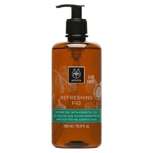 Immagine di Apivita Refreshing Fig Shower Gel with Essential Oils 500ml