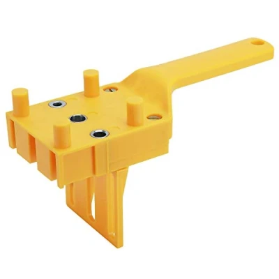 Immagine di Mascherina per Tasselli Autocentranti, Accessori Lavorazione del Legno Strumento Boccole Localizzatore di Punzoni Set Guida Trapano Fori Kit Strumenti Posizionati con Precisione Utensili Manuali