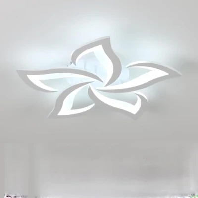 Immagine di Comely Plafoniera LED Soffitto Dimmerabile, Lampada da con Telecomando/APP, 40W 4700LM 3000K 6500K 60cm, Funzione di Memoria, Acrilico Moderna per Soggiorno Camera Letto