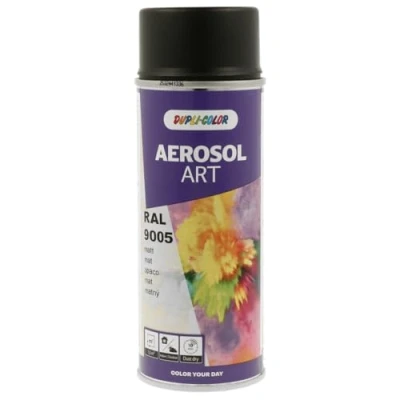Immagine di Dupli Color 733161 Aerosol Vernice Spray Art, 400 ml, RAL 9005 Nero Profondo Opaco