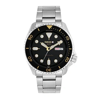 Immagine di Seiko Orologio Analogico Automatico Giapponese Uomo con Cinturino in Acciaio Inossidabile SRPD57K1