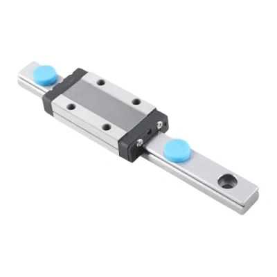 Immagine di Guida di lineare, scorrimento lineare da 100mm in miniatura MGN9H larghezza 9mm + blocco scorrimento, acciaio per cuscinetti
