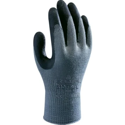 Immagine di Showa Grip Black 14905 7 Cotone, Poliestere Guanto da lavoro Taglia (Guanti): 7, S EN 388 CAT II 1 Paio/a