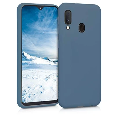 Immagine di kwmobile Custodia Compatibile con Samsung Galaxy A20e Cover Back Case per Smartphone in Silicone TPU Protezione Gommata lilla