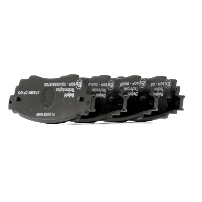 Immagine di DELPHI LP3392 Kit pastiglie freno Non predisposto per contatto segnalazione usura senza lamierino anticigolío accessori TOYOTA: RAV4 V